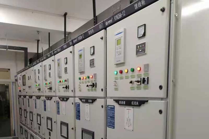 High voltage switch cabinet used in school